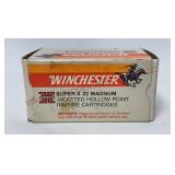 Vintage Winchester Super-X 22 Magnum HP - Full