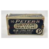 Vintage Peters 22LR Dewar Match - Full