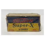 Vintage Western Super-X-Long Range 22 Shorts