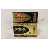 Vintage C-I-L 22 LR Match & Imperial HV - Full