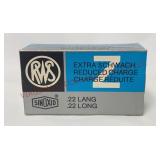 Vintage RWS 22 LR Reduced Charge - Full