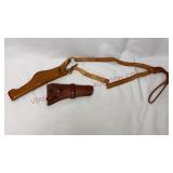 Lawrence & Bauer Bros Leather Gun Holsters