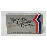 Vtg Hansen Cartridge Co .22LR Target Grade - Full
