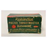 Vintage Remington Kleanbore Police Target 22 LR