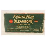 Vintage Remington Express 300 Savage 180gr Partial