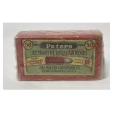 Vintage Peters .22 Short RF Cartridges - Full