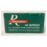 Vintage Remington Hi-speed 22 Rem Jet Mag 40 gr