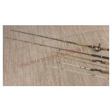 Vtg Fishing Rods, Berkley, South Bend & More