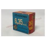 Vintage GECO 6,35mm Dynamil Noble German 25 Auto