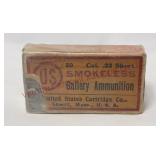 Vtg U.S. Cartridge Co .22 Short Gallery - Full