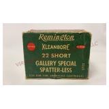 Vtg Remington Kleanbore 22 Short Gallery Special