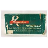 Vintage Remington Hi-speed 22 Rem Jet Mag 40 gr