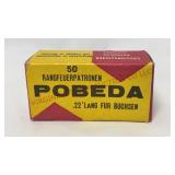 Vintage Pobeda Randfeuerpatronen 22 LR - Full