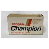Vintage Federal Champion 22 LR - Partial