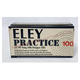 Vintage Eley 22LR Practice 100 - Sealed / Full