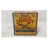 Vintage Peters HV 12 ga Shells - See Desc