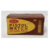 Vintage C-I-L 22 LR Pistol Match - Partial