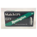 Eley Remington 22LR Match EPS - Sealed / Full