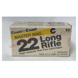 Vtg Coast-to-Coast 22LR Master-Mag High Vel -Full
