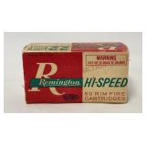 Vtg Remington Dupont Hi-Speed 22 LR Shot - Partial
