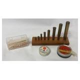 Vintage Ammo Display, Percussion Caps & 22 Blanks