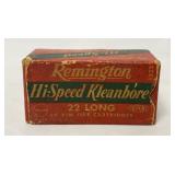 Vintage Remington Kleanbore Hi-Speed 22 LR