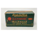Vintage Remington Kleanbore Hi-Speed  22 LR - Full
