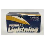 Vtg Federal Lightning 22 LR High Velocity - Full