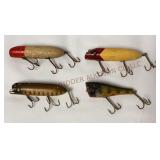 Vtg South Bend Bass Oreno & Creek Chub Plunker