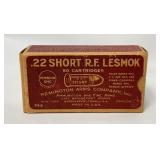 Vintage Remington Arms  R.F. Lesmok 22 Shorts