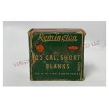 Remington 22 cal. Short Blanks - Partial Box