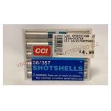 CCI 38/357 Shotshell Rounds - Selaed / New