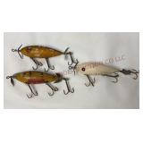 Vintage South Bend Wooden Surf-Oreno Lures - 3