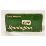 Vintage Remington HV 5mm Mag HP Rounds - Full