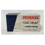 Vintage Federal 22 LR Gold Medal Target - Full