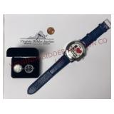 JL Watch Cuff Links & Barack Obama Wrist Watch