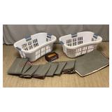 Laundry Baskets, Dryer Sheet Holder & Storage Bags