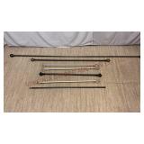 Curtain Rods - Various Sizes  & Styles