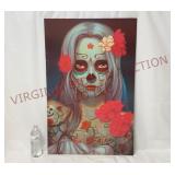 Day of the Dead Sugar Skull Print - 21.25"x33"