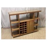 Modern Bar Unit w Wine Bottle Storage - See Desc