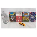 Nintendo Switch Wireless Controller & (4) Games