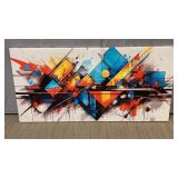 Cirabky Abstract Canvas Wall Art - 57.75" x 28.5"