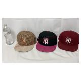 New Era 59fifty New York Yankees Hats - See Desc