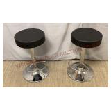 Adjustable Height Swivel Bistro Pub Stools - 2