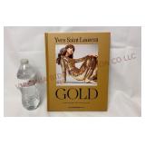 Yves Saint Laurent GOLD Hardcover Book - NEW