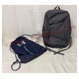 Under Armour Sackpack & Nike Elite Backpack