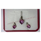 Little Switzerland Sterling Silver Jewelry Set