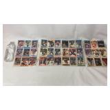 NHL Hockey Cards - 4 Sheets - Poorly Stored