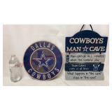 Dallas Cowboys Wooden Man Cave Signs - 2