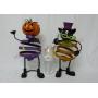 Halloween Home & Garden Decor ~ Pumpkin & Cat